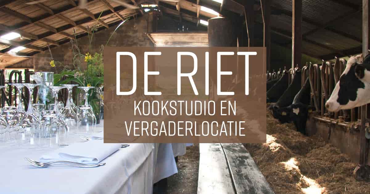 Kookstudio de Riet – Groeten uit Leusden